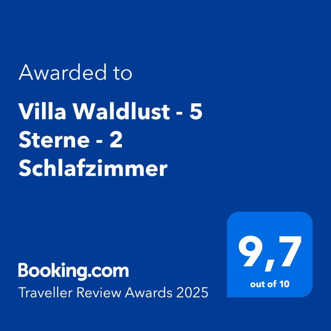 Villa Waldlust - 5 Sterne - 2 Schlafzimmer Курорт-Ойбин Экстерьер фото